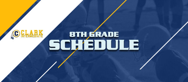 8th grade schedule